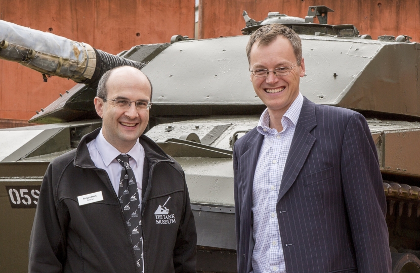 Michael and Tank museum director