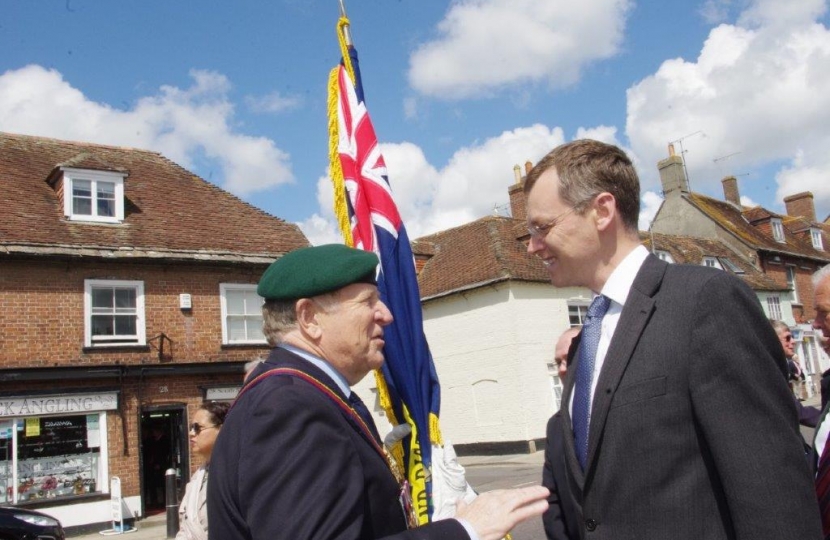 Michael at D-day commemoration