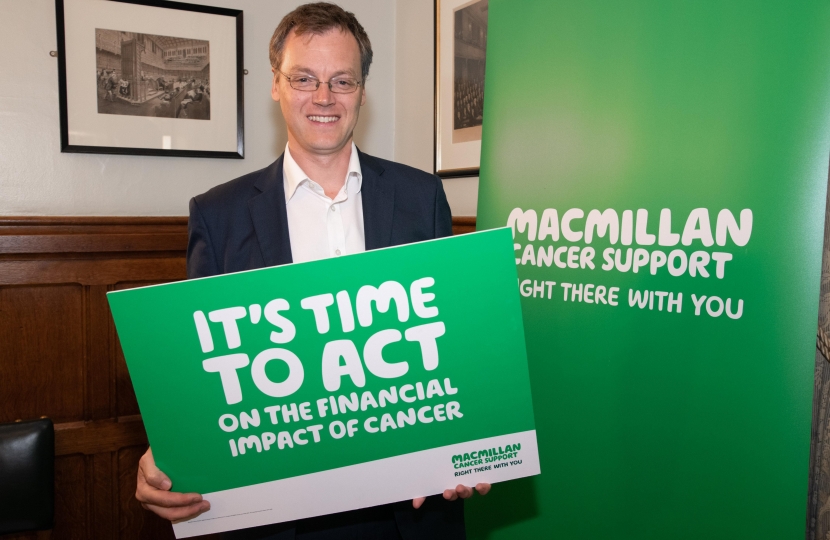 Michael at Macmillan event