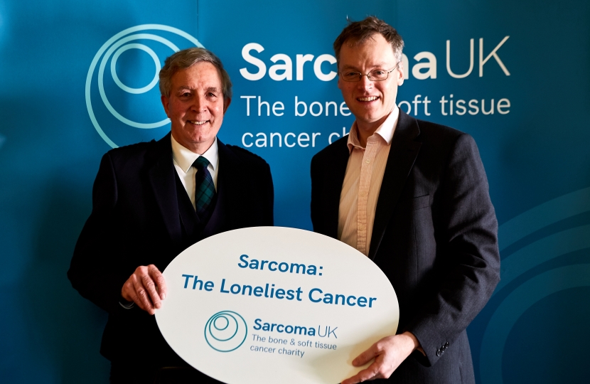 Michael at Sarcoma event