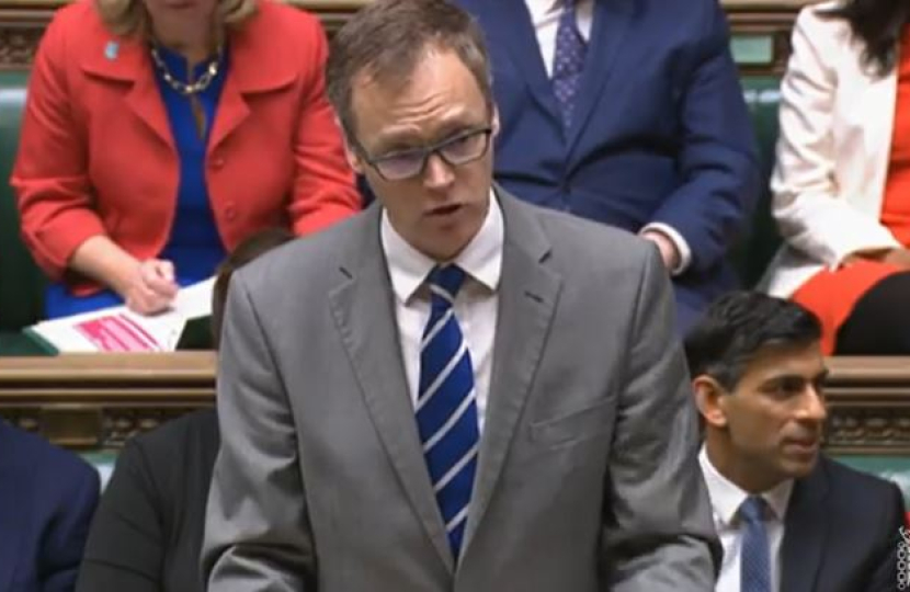 Michael speaking in Commons