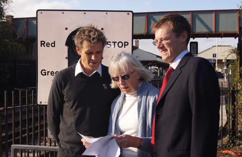 With James Cracknell in Wareham