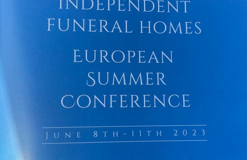 Funeral conference program