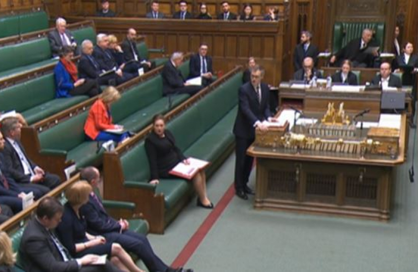 Michael at Despatch Box