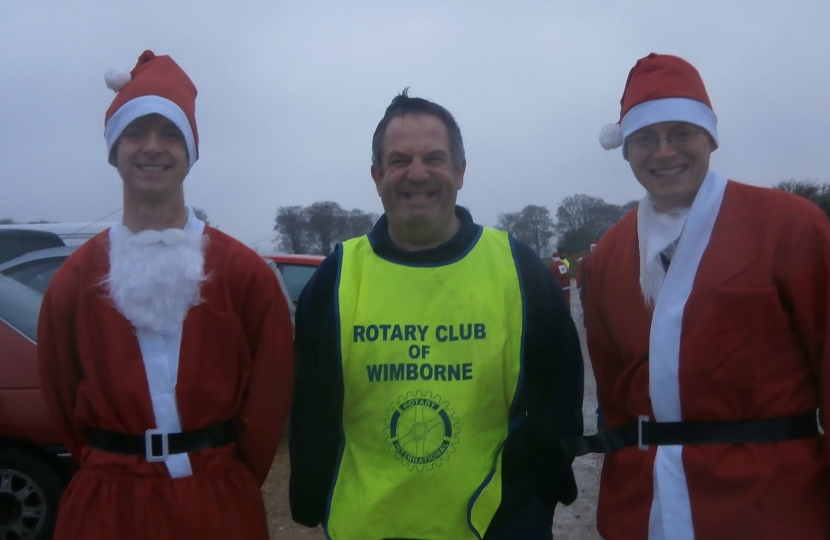 Adam and Michael with Neil Bichard