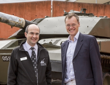 Michael and Tank museum director