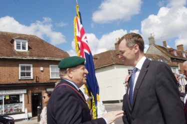 Michael at D-day commemoration