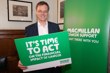 Michael at Macmillan event