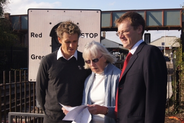 With James Cracknell in Wareham