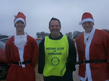 Adam and Michael with Neil Bichard